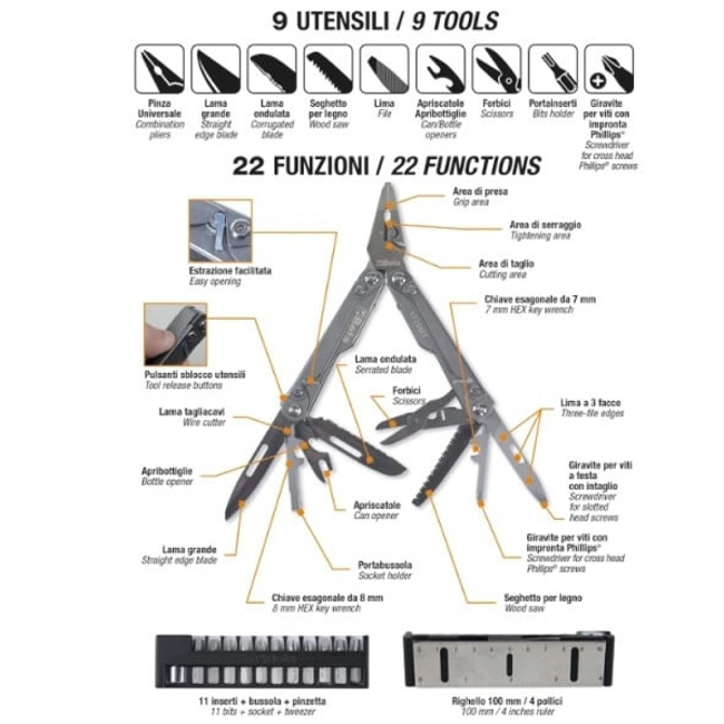 Vendita online Utensile multifunzione art.1778MT